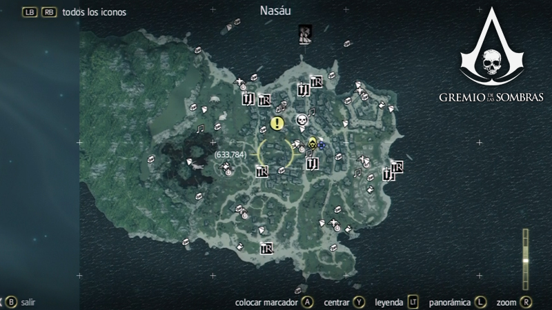 Nassau Mapa De AC4 Black Flag Assassin s Creed Assassin s Creed Nassau Mapa De AC4 Black Flag Assassin s Creed Assassin s Creed