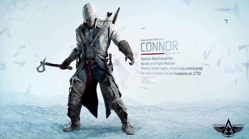 El protagonista de Assassin's Creed 3