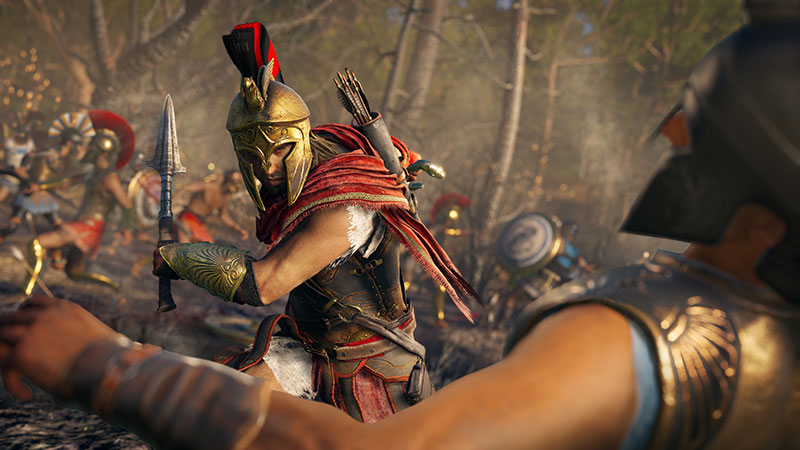 Alexios en una batalla
