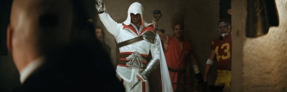 Ezio en crossover junto a otros personajes de juegos