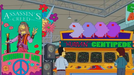 Assassin’s Creed en el E4 de Los Simpson