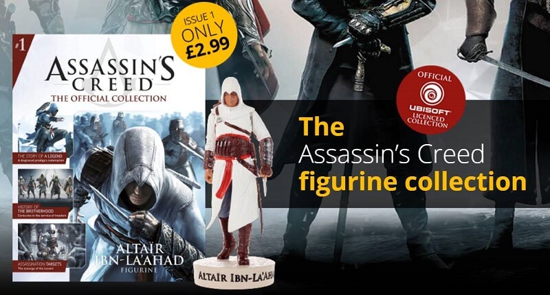 Assassin’s Creed Collection finalmente será una colección de figuras