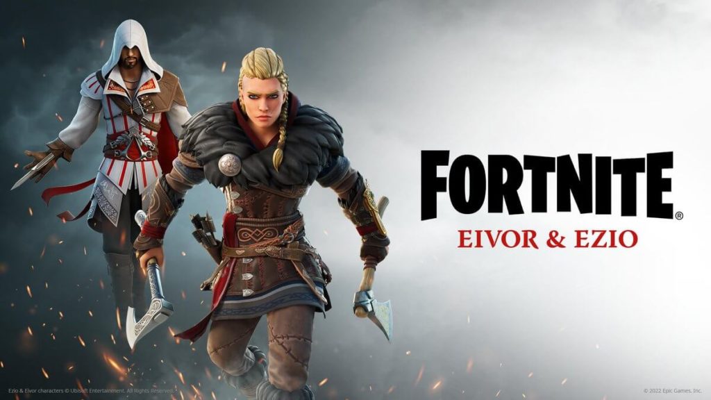 Eivor y Ezio llegan a Fortnite