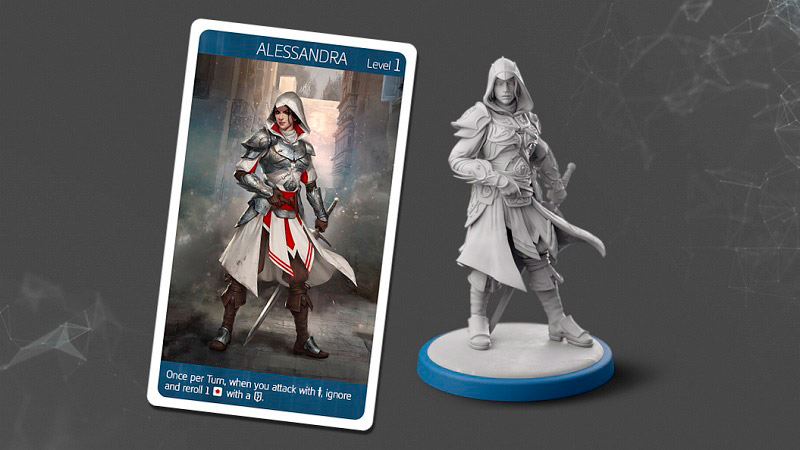 Nuevo juego de mesa de Assassin’s Creed llegará a Kickstarter